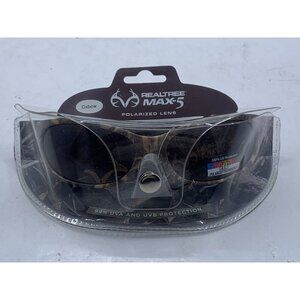 NEW - RealTree Oxbow MAX-5 Camo Polarized Sunglasses W/case